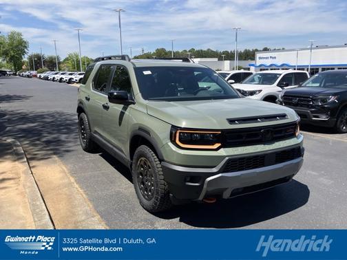 Ash Green Metallic 2026 Honda Passport TrailSport Blackout