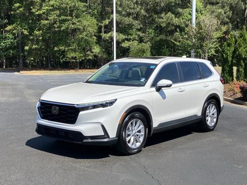 Platinum White Pearl 2025 Honda CR-V EX-L