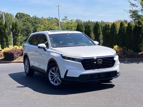 Platinum White Pearl 2025 Honda CR-V EX-L