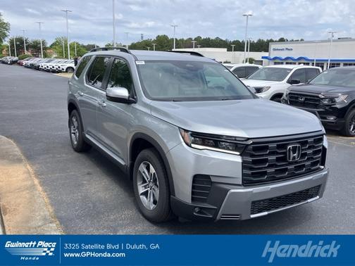 Solar Silver Metallic 2026 Honda Pilot EX-L