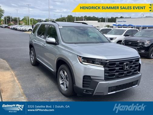 Solar Silver Metallic 2026 Honda Pilot EX-L