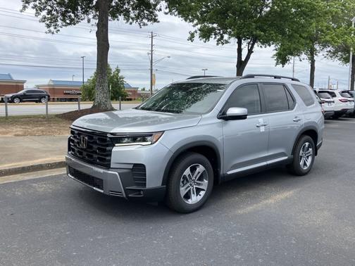 Solar Silver Metallic 2026 Honda Pilot EX-L
