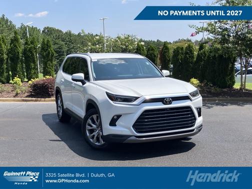 Wind Chill Pearl 2024 Toyota Grand Highlander Limited