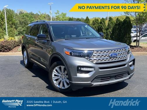 Carbonized Gray Metallic 2023 Ford Explorer Limited