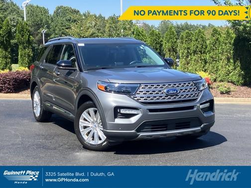 Carbonized Gray Metallic 2023 Ford Explorer Limited
