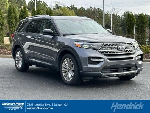 Carbonized Gray Metallic 2023 Ford Explorer Limited