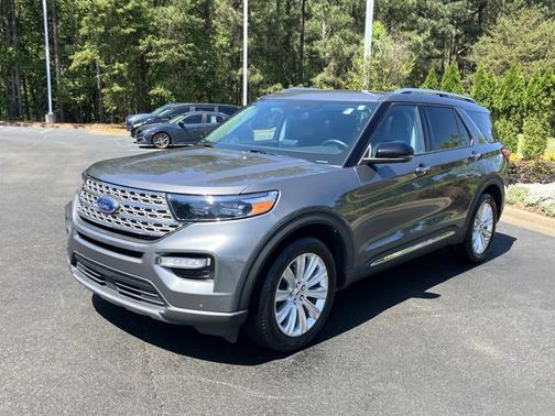 Carbonized Gray Metallic 2023 Ford Explorer Limited