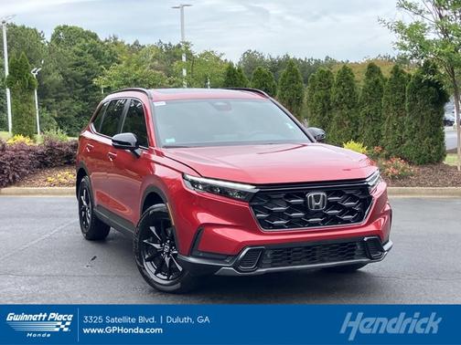 Radiant Red Metallic 2026 Honda CR-V Hybrid Sport-L