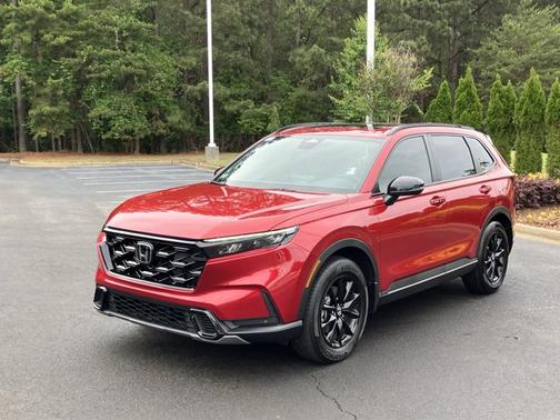 Radiant Red Metallic 2026 Honda CR-V Hybrid Sport-L