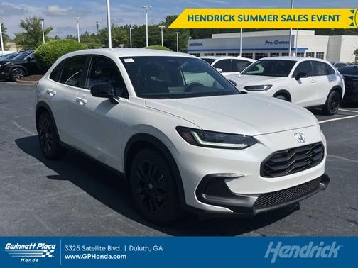Platinum White Pearl 2026 Honda HR-V Sport