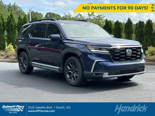 Obsidian Blue Pearl 2023 Honda Pilot Elite