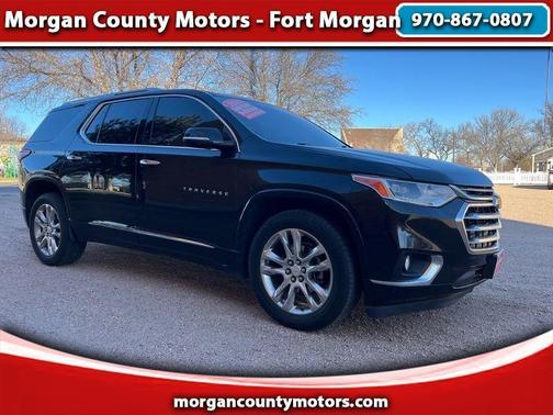 Black 2018 Chevrolet Traverse High Country