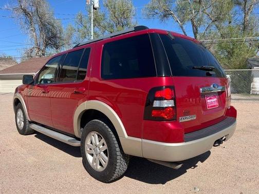 Red 2010 Ford Explorer Eddie Bauer