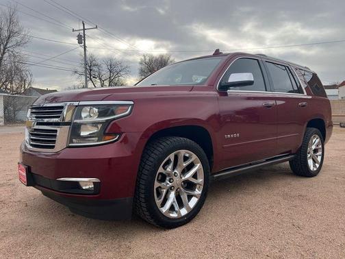 Red 2017 Chevrolet Tahoe Premier