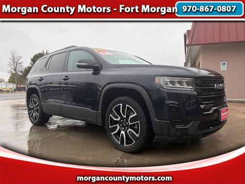 Black 2021 GMC Acadia SLE