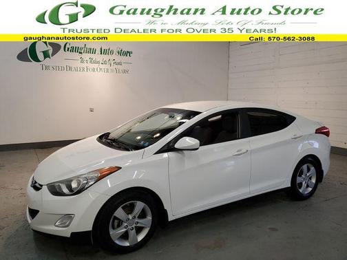 Shimmering White 2013 Hyundai ELANTRA GLS