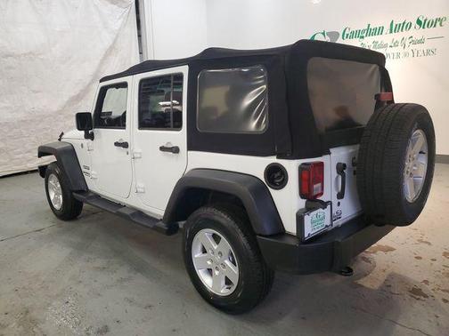 Bright White Clearcoat 2017 Jeep Wrangler Unlimited Sport