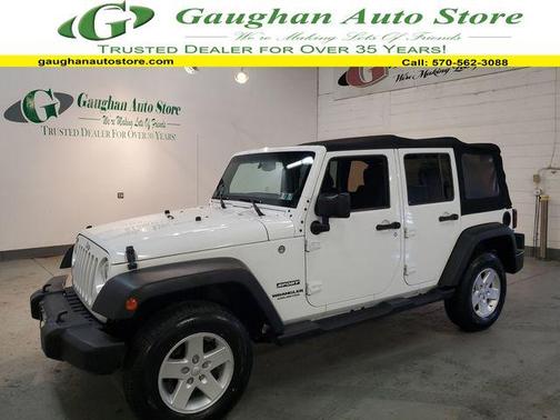 Bright White Clearcoat 2017 Jeep Wrangler Unlimited Sport