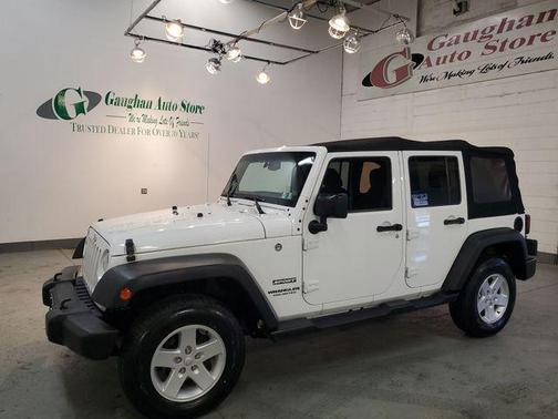 Bright White Clearcoat 2017 Jeep Wrangler Unlimited Sport