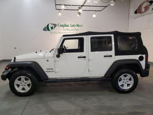 Bright White Clearcoat 2017 Jeep Wrangler Unlimited Sport