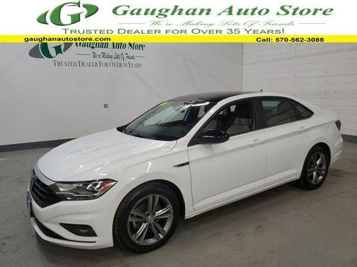 Pure White 2021 Volkswagen Jetta 1.4T R-Line Sedan