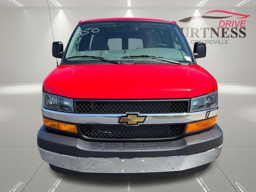 Red Hot 2026 Chevrolet Express 3500 3500 Regular Wheelbase, WT, RWD