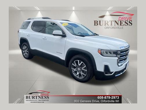 Summit White 2023 GMC Acadia AWD SLT
