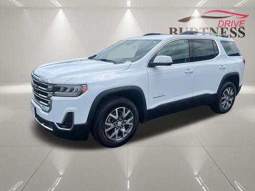 Summit White 2023 GMC Acadia AWD SLT