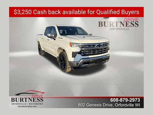 Summit White 2026 Chevrolet Silverado 1500 LTZ