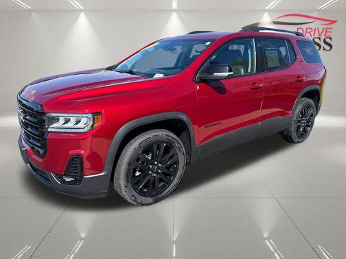 Volcanic Red Tintcoat 2023 GMC Acadia AWD SLT
