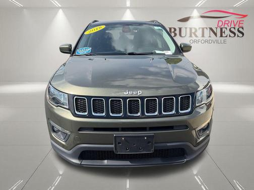 Olive Green Pearlcoat 2018 Jeep Compass Latitude