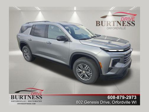 Sterling Gray Metallic 2026 Chevrolet Traverse LT