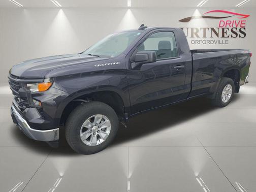 Dark Ash Metallic 2024 Chevrolet Silverado 1500 WT