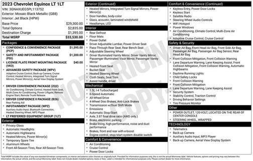 2023 Chevrolet Equinox 1LT
