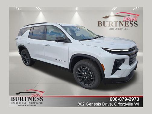 Polar White Tricoat 2026 Chevrolet Traverse LT