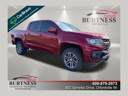Cherry Red Tintcoat 2022 Chevrolet Colorado LT