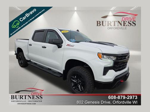 Summit White 2024 Chevrolet Silverado 1500 LT Trail Boss