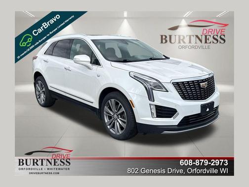 Crystal White Tricoat 2020 Cadillac XT5 Premium Luxury