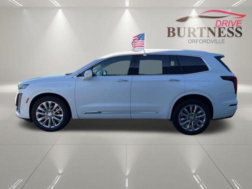 Crystal White Tricoat 2024 Cadillac XT6 Premium Luxury AWD