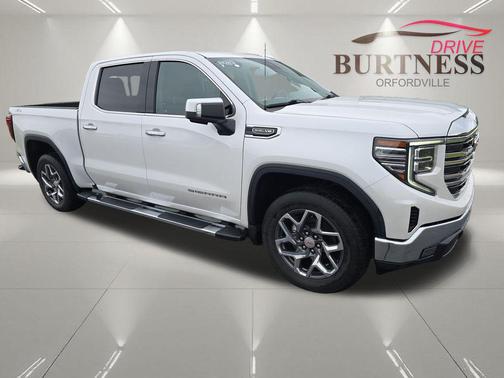 White Frost Tricoat 2023 GMC Sierra 1500 SLT