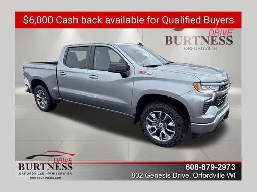 Sterling Gray Metallic 2026 Chevrolet Silverado 1500 RST