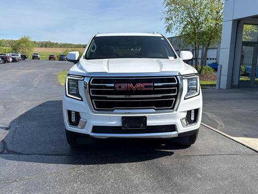 Summit White 2023 GMC Yukon SLT