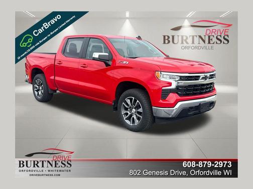 Red Hot 2024 Chevrolet Silverado 1500 LT