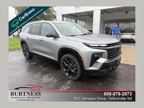 Sterling Gray Metallic 2024 Chevrolet Traverse RS