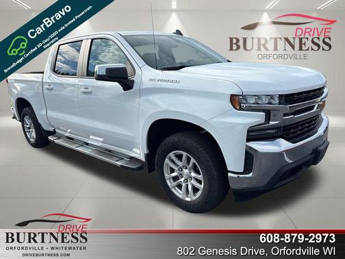 Summit White 2019 Chevrolet Silverado 1500 LT