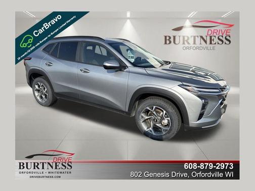 Sterling Gray Metallic 2024 Chevrolet Trax LT