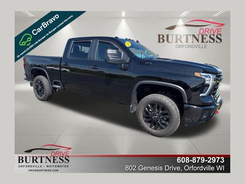 Black 2025 Chevrolet Silverado 2500 LT
