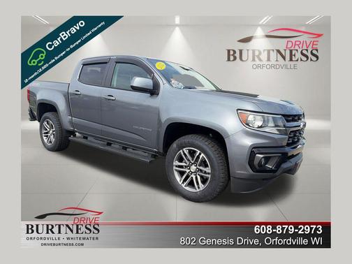 Satin Steel Metallic 2021 Chevrolet Colorado LT