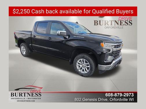 Black 2026 Chevrolet Silverado 1500 LT