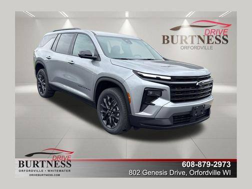Sterling Gray Metallic 2026 Chevrolet Traverse LT
